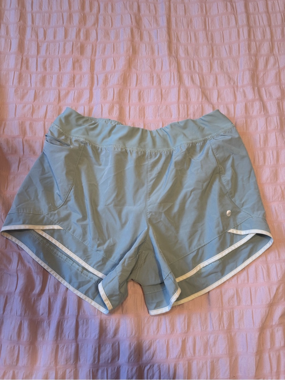 Sage Green Women’s Athletic Shorts with pockets
